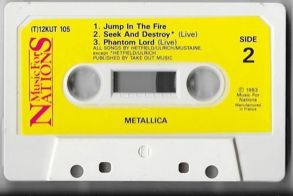 Metallica - Jump In The Fire (Cassette)